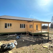 Фото готовых работ - Каркасный дом 11,5 х 8,5 м