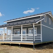 Фото готовых работ - Каркасный дом 11,5 х 8,5 м (К-162)