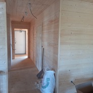Фото готовых работ - Каркасный дом 7х10 м + терраса 2х7 м 