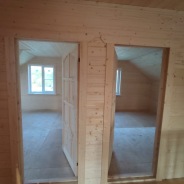 Фото готовых работ - Каркасный дом 11х10 м