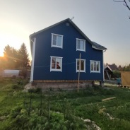 Фото готовых работ - Каркасный дом 11х10 м