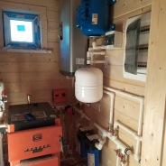 Фото готовых работ - Каркасный дом 8х9 м.