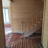 Фото готовых работ - Каркасный дом 8х9 м.