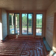 Фото готовых работ - Каркасный дом 8х9 м.