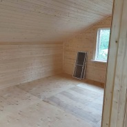 Фото готовых работ - Дом из проф. бруса камерной сушки 6х8 м (Проект Д-154)