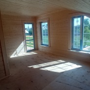 Фото готовых работ - Каркасный дом 8,5х11,5 м (Проект К-162)