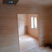 Фото готовых работ - Каркасный дом 7х8 м.