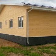 Фото готовых работ - Каркасный дом 17х9 м.
