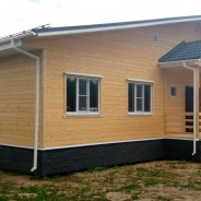 Фото готовых работ - Каркасный дом 17х9 м.