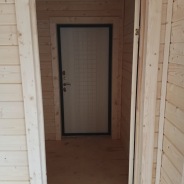 Фото готовых работ - каркасный дом 8х9 м.