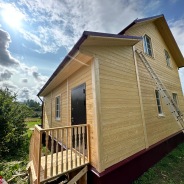 Фото готовых работ - Каркасный дом 6х8 (Проект К-177)