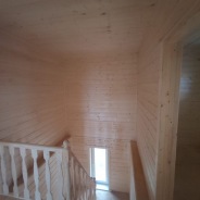 Фото готовых работ - Каркасный дом 7,5 х 7,5 м (Проект К-186)