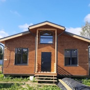 Фото готовых работ - Каркасный дом 15х9 м