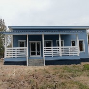 Фото готовых работ - Каркасный дом 7х11 м. (Проект К-183)