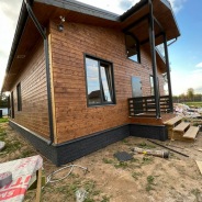 Фото готовых работ - Каркасный дом 15х9 м