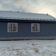 Фото готовых работ - Каркасный дом 11,5х8 м