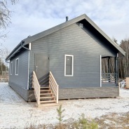Фото готовых работ - Каркасный дом 11,5х8 м