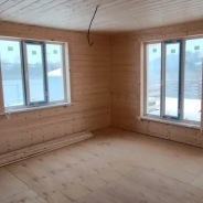 Фото готовых работ - Каркасный дом 15х8 м