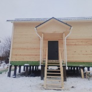 Фото готовых работ - Дом из проф. бруса камерной сушки 7х9 м (Д-177)