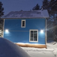 Фото готовых работ - Каркасный дом 6х8 м. (Проект К-177)