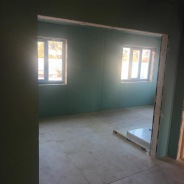 Фото готовых работ - Каркасный дом 7х8 м.