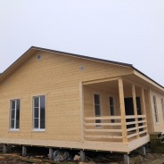 Фото готовых работ - Каркасный дом 9,5х13,5 м (К-188)