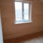 Фото готовых работ - Каркасный дом 7х8 м + терраса 2,5х8 м.