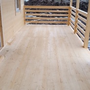 Фото готовых работ - Каркасный дом 7х8 м + терраса 2,5х8 м.