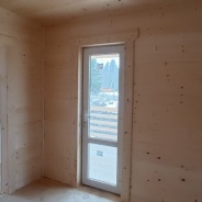 Фото готовых работ - Каркасный дом 7х8 м + терраса 2,5х8 м.