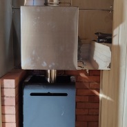 Фото готовых работ - Каркасный дом 10х11м + терраса 3х10 м. (К-190)