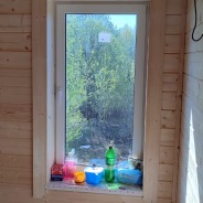 Фото готовых работ - Каркасный дом 10х11м + терраса 3х10 м. (К-190)