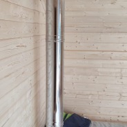 Фото готовых работ - Каркасный дом 10х11м + терраса 3х10 м. (К-190)