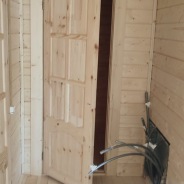 Фото готовых работ - Каркасный дом 10х11м + терраса 3х10 м. (К-190)
