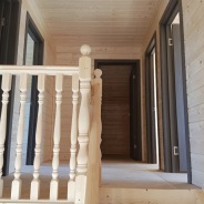 Фото готовых работ - Каркасный дом 8х7 м.