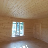Фото готовых работ - Каркасный дом 11х8 м + терраса 2,5х8 м.
