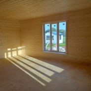 Фото готовых работ - Каркасный дом 11х8 м + терраса 2,5х8 м.