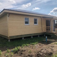 Фото готовых работ - Каркасный дом 10,5х12 м. (К-247)