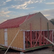 Фото готовых работ - Каркасный дом 6х9 м.