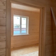 Фото готовых работ - Каркасный дом 9х8 м. + терраса 3х8 м