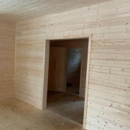 Фото готовых работ - Каркасный дом 9х8 м. + терраса 3х8 м