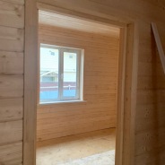 Фото готовых работ - Каркасный дом 9х8 м. + терраса 3х8 м
