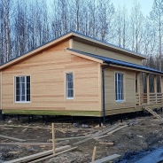 Фото готовых работ - Каркасный дом 12х8 м (Проект К-277)