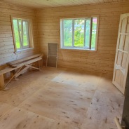 Фото готовых работ - Каркасная баня 6х8 м.