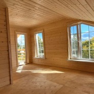 Фото готовых работ - Каркасный дом 11,5х8,5 м (Проект К-162)