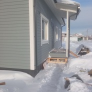 Фото готовых работ - Каркасный дом 12х9 м.