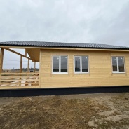 Фото готовых работ - Каркасный дом 11х8 м.