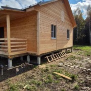 Фото готовых работ - Каркасный дом 9,5х11 м.