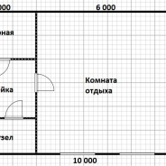 Фото готовых работ - Каркасная баня 6х10 м.