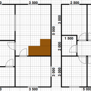 Фото готовых работ - Каркасный дом 7х8 м.