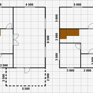 Фото готовых работ - Каркасный дом 9х8,5 м + терраса 5,5х2,5 м